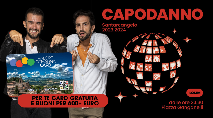 Valore Capodanno, Card gratuita e tanti buoni acquisto!