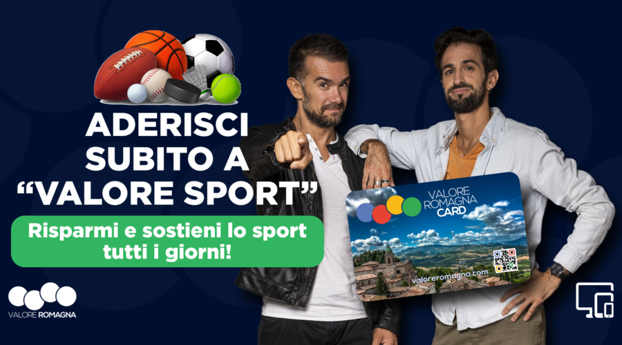 Valore Sport, risparmi e sostieni lo sport!